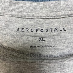 Aeropostale T-Shirt Mens XL Heather Gray California Bear Logo Everyday Wear