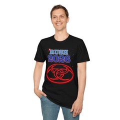 Unisex Soft Cotton T-Shirt. Rush 2026 tour shirt