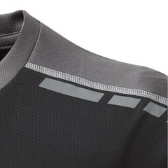 TuffStuff Mens Work T-Shirt Quality Quick Drying Moisture Wicking Contrast Panel