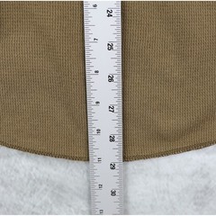 American Apparel Dexter Morgan Henley Thermal Kill Shirt Medium Green USA MADE