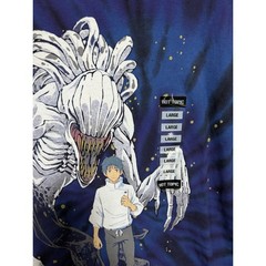 Jujutsu Kaisen 0 Yuta Rika Tie Dye Shirt Hot Topic Anime Blue Purple Mens Large