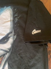 Vtg NOS big face joker 2004 dc comics graphitti XLarge black shirt Y2K