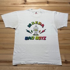 Vintage 80s 90s Labeda Bad Boyz Rollerblading Streetwear Skater Shirt USA Large