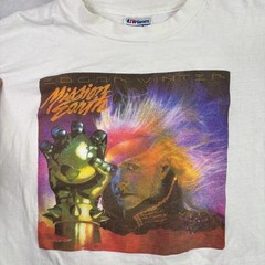 VTG Hanes Edgar Winter Mission Earth Album Band Promo White Shirt Men’s Large