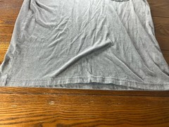 The North Face Shirt Mens Medium Gray Short Sleeve Pocket Tee Lightweight Casual