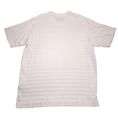 Scotch & Soda Textured Pocket T-Shirt Mens 2XL Relaxed Fit Eggnog White Tee