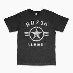 Alumni DD-214 US Army Mens Printed T-Shirt