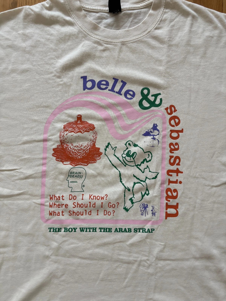 Belle and Sebastian Boy with the Arab Strap T Shirt Full Size S-5XL