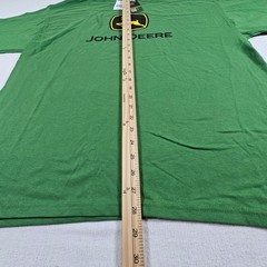 John Deere Graphic T-Shirt Mens XL Green Short Sleeve Logo Cotton Tee