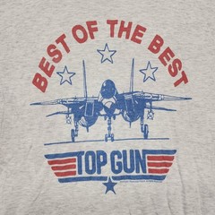 Top Gun T Shirt Homage Made in USA Adult Small Grey Best of The Best 2021
