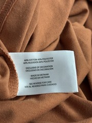 Eddie Bauer Shirt NWT Men’s XL Soft Lightweight Long Sleeve Crewneck T Orange