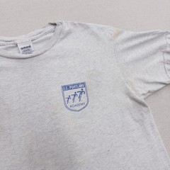 Vintage Adidas FC Portland Academy T-Shirt Mens Medium Gray Made in USA 90s Logo