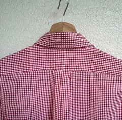 Ralph Lauren BLAKE Gingham Check Shirt M 90s Vintage Used For 14Y+ Japan