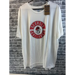 NWT Georgia Bulldogs White Graphic T-Shirt