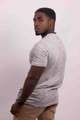 Men’s V-Neck T-Shirt Tri-Blend