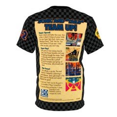 Sonic the Hedgehog 2 1992 Sega Genesis Retro Video Game Box Cover Game T-Shirt