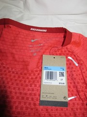 NWTs Nike Running Dri-FIT ADV Athletic Performance SHIRT ORANGE ~ Size M ~ $75