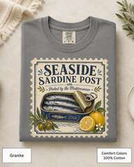 Seaside Sardine Comfort Colors Shirt