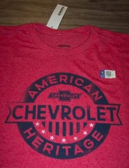 VINTAGE STYLE GM CHEVROLET Cars Trucks T-Shirt SMALL NEW w/ Tag