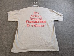 Flex-All 454 Signal Mega-Tee Vintage T-Shirt Men Gray check measurements