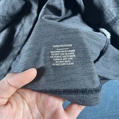 REI Co-op Men’s T-Shirt Size XXL Black Heather Short Sleeve Top Tee Performan