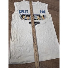 Vintage Band T Shirt Split Enz 1983 84 Kia Kaha Tour Size Small Sleeveless