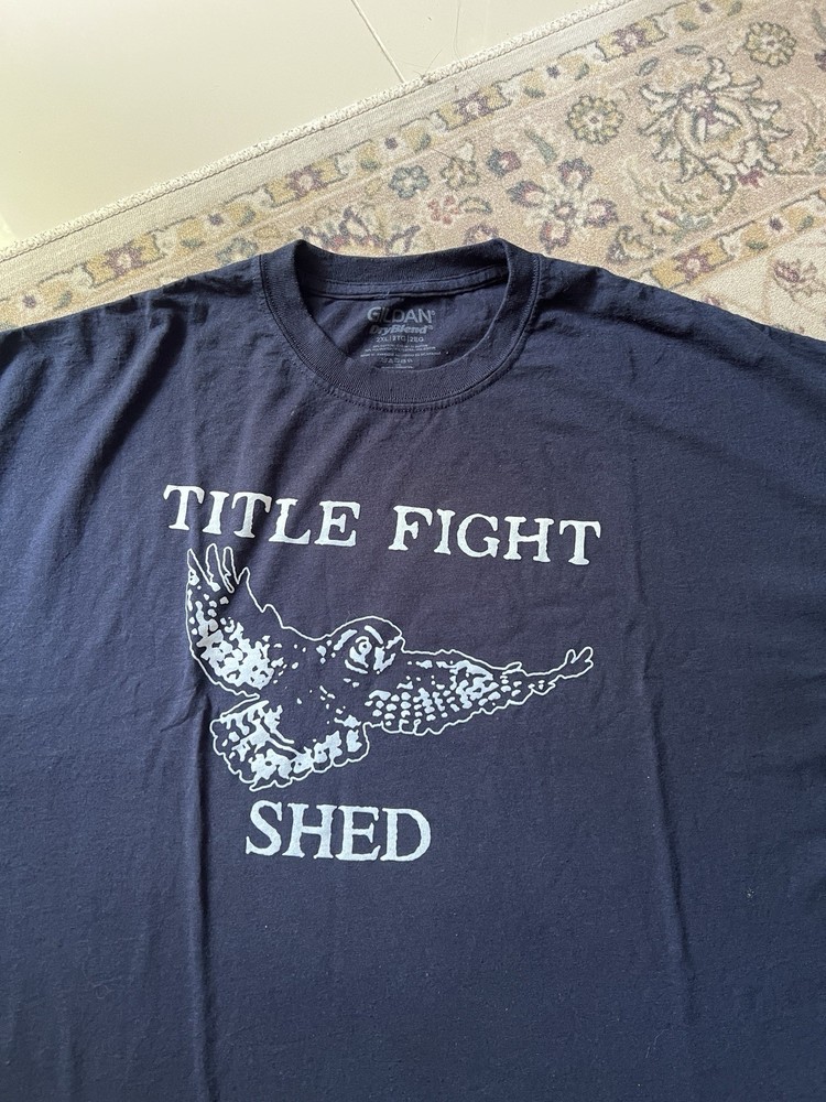 Vintage 2010’s Title Fight Kingston PA Hardcore emo Shed 27 tshirt