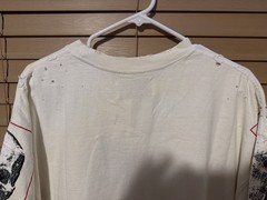 Satoshi Nakamoto “Satoshi sent Me” White t shirt XXL