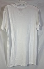 Jockey Men’s White Tee Shirt Size Small (34-36) 100% Cotton Color White