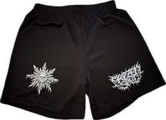 Authentic! Frozen Soul SKULLFLAKE Mesh Athletic Shorts – Medium Elastic Waist
