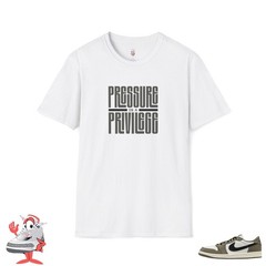 Pressure Is A Privilege Shirt Air Jordan Retro 1 Low Medium Olive Sneaker Match