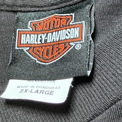 Harley-Davidson T-Shirt Mens 2XL Black Biker Edgy Spark Plug Skull Beaumont TX