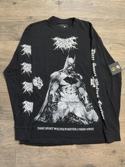 Darc Sport X Batman Collab – Long sleeve Tee – NEW – Gray – Small – True To Size