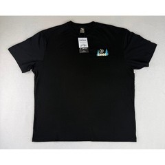 Erigo T-Shirt Mens XXL Black Stay Hippie Graphic Short Sleeve Streetwear Tee