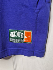 Nike Court Paris Macaron Celestine Blue Tennis T-Shirt size 2XL Oversized 2025