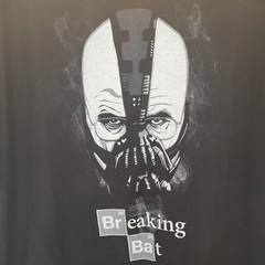 Breaking Bad T Shirt Mens 3XL Bane Batman Heisenberg Spoof Tultex