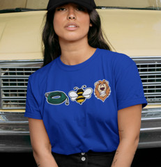 Hose Bee Lion T SHIRT Hoes Be Lying Pun Intended Inappropriate Ho Humor Joke TEE