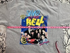 Saved By The Bell Vintage Style Tee – XL- Gray 80s 90s Nostalgia Xennial