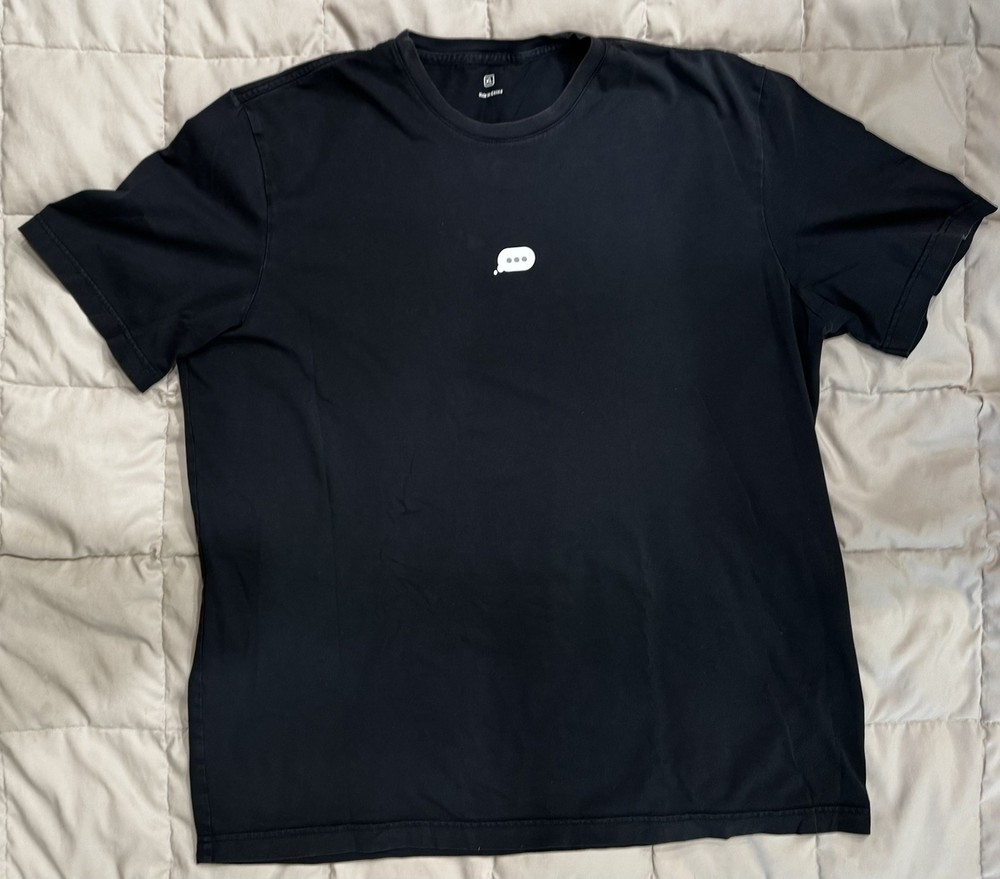 Apple Official Cupertino Texting iMessage Logo T- Shirt Unisex XL Infinite Loop