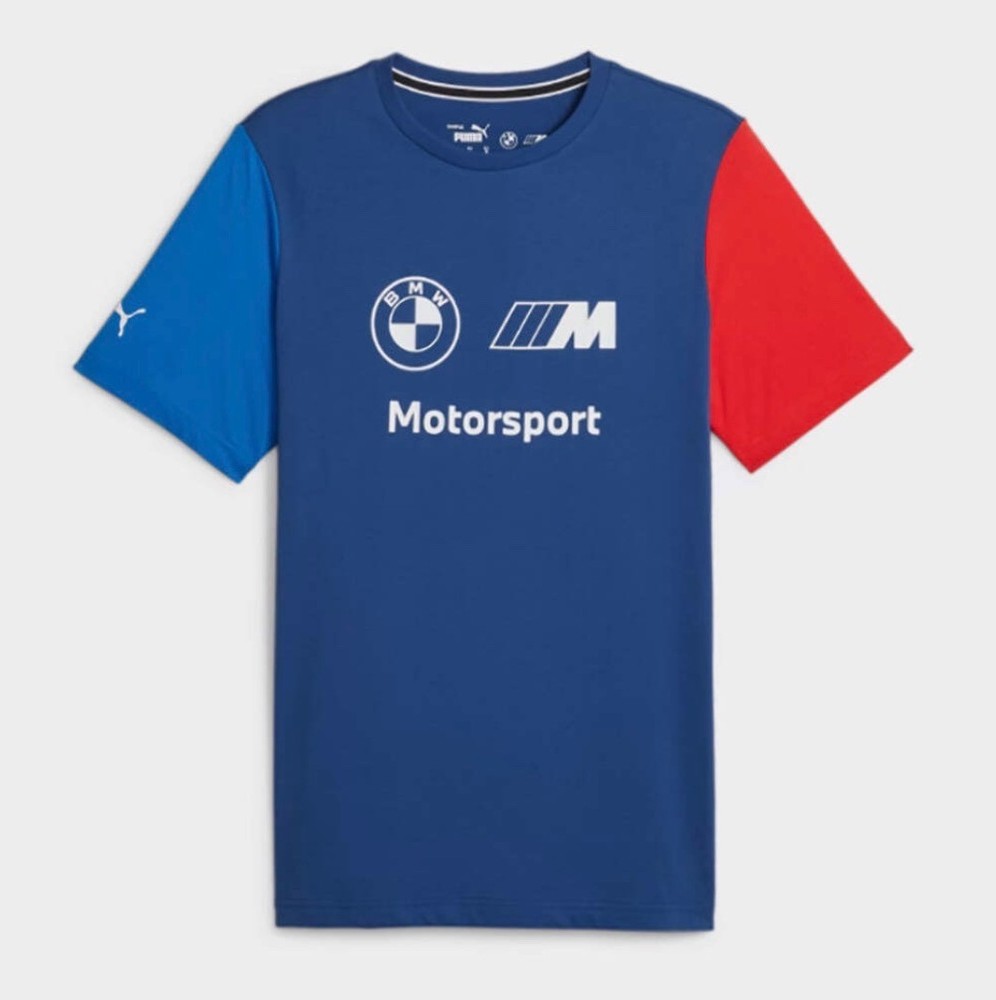 PUMA BMW M Motorsport Essentials Men’s Motorsport Tee 632358 04