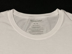 Tommy John Second Skin Stay Tucked CrewNeck Undershirt – White Size XL