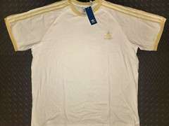 NEW MENS ADIDAS ORIGINALS CALIFORNIA 3 STRIPES SHIRT ~SIZE MEDIUM #KA5601 RARE!