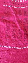 Rare Vintage 2000 This American Life 5th Anniversary Tour T-Shirt sz XL Red