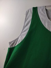 Boracay Philippines Sea Turtle Green Gray Sleeveless Shirt Size XL NO STRETCH