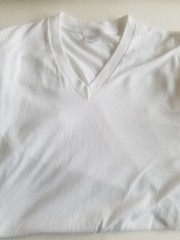 Nordstrom V-Neck Classic Fit Short SLV Supima Cotton Men T-Shirt M
