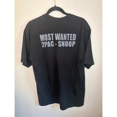 Vintage Pro Club Super Heavy Tupac Snoop Dogg 2 Of Amerikas Most Wanted Mens L