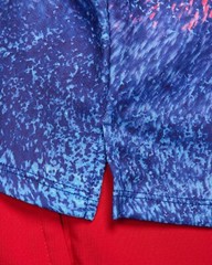Men Nike USA Miler DRI-FIT Short Sleeve Running Shirt Red White Blue FJ3411 635