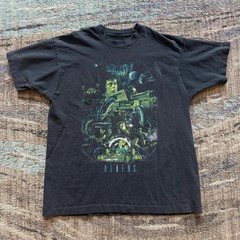 Alien Movie Retro Unisex Black T-shirt Size S-5XL