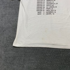 Gildan Ultra Cotton Mali Revealed Tour 2015 T Shirt Mens Large White Graphic Tee