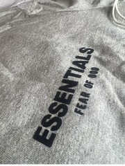 Essentials Fog T-Shirt Dark Oatmeal, Small